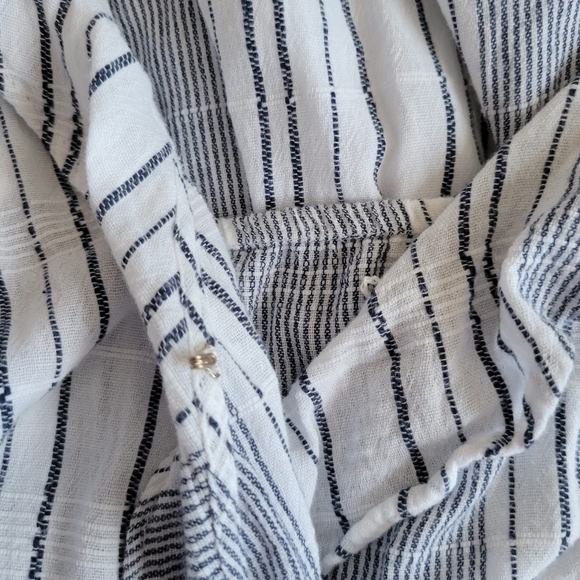 Express Stripe Ruffle Dress - Picture 8 of 8